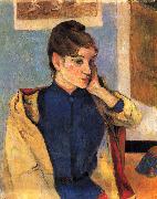 Paul Gauguin Portrait of Madelaine Bernard Sweden oil painting artist